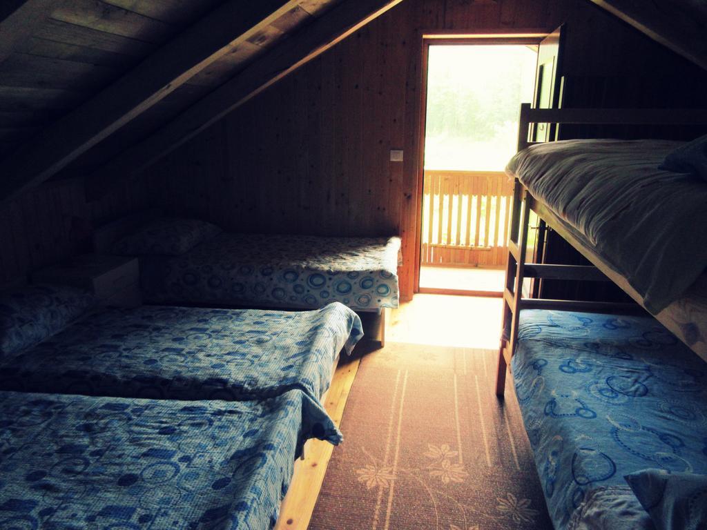 Kamp Rut Hostel Kobarid Bagian luar foto