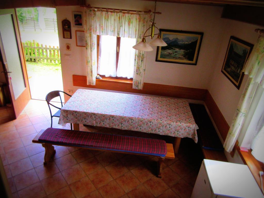 Kamp Rut Hostel Kobarid Bagian luar foto